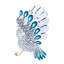 Sculpture Eisler Frosty Owl Alebrije