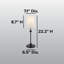 Lampe de table 1 lumière Kael-1200101453