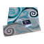 Tapis intérieur à motif abstrait tourbillonnant Aarley-Ray-330410261