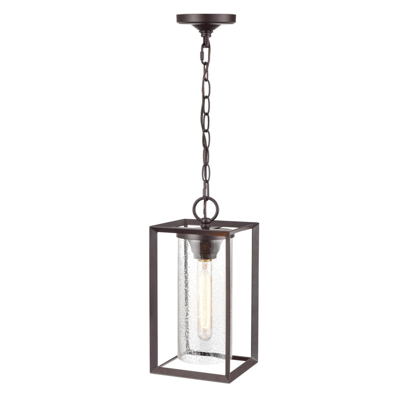 1 lumière 6,5 po Noir thermolaqué pour l'extérieur, Bronze