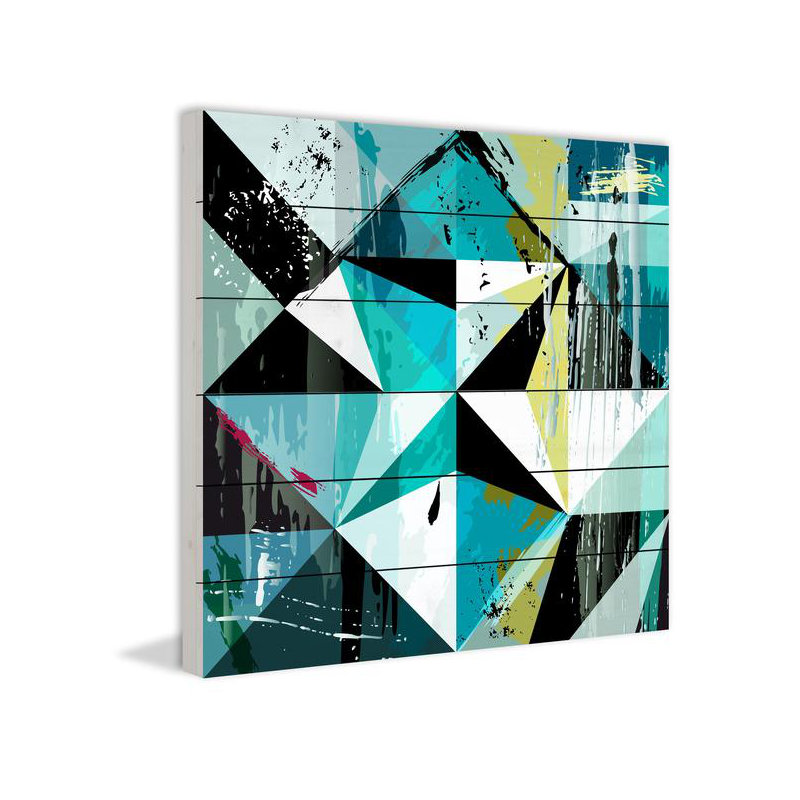 No Frame Print on Wood, 61cm H x 61cm W