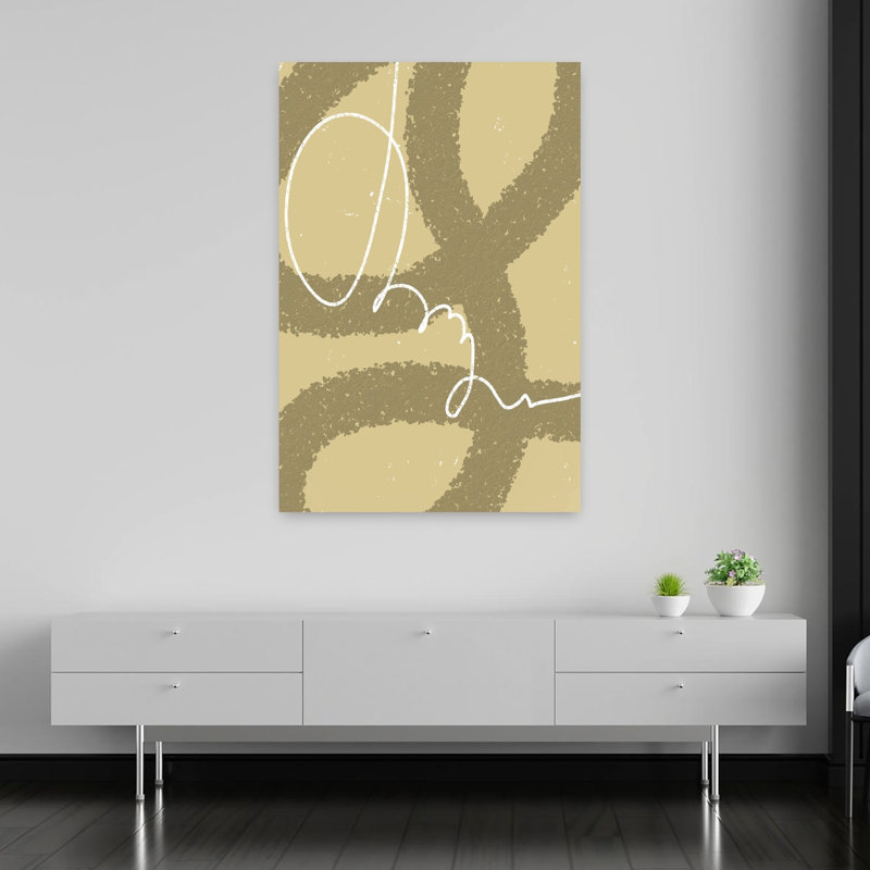 Art contemporain, art contemporain abstrait, H 60 po x l 40 po