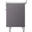 Cuisinière à induction ILVE Professional Plus II Series 40 po avec 6 éléments à induction (porte en verre)-1215031280