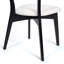 Ensemble de 2 chaises de salle à manger modernes avec pieds en bois, cadre noir élégant-806662281