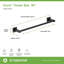Porte-serviettes mural 18 po Duro-27684725