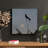 Silhouette Of Bird On Tree Branch During Sunset - " Silhouette Of Bird On Tree Branch During Sunset " Painting Print
