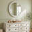 Solid Wood Round Decorative Wall Mirror-336464705-339654065