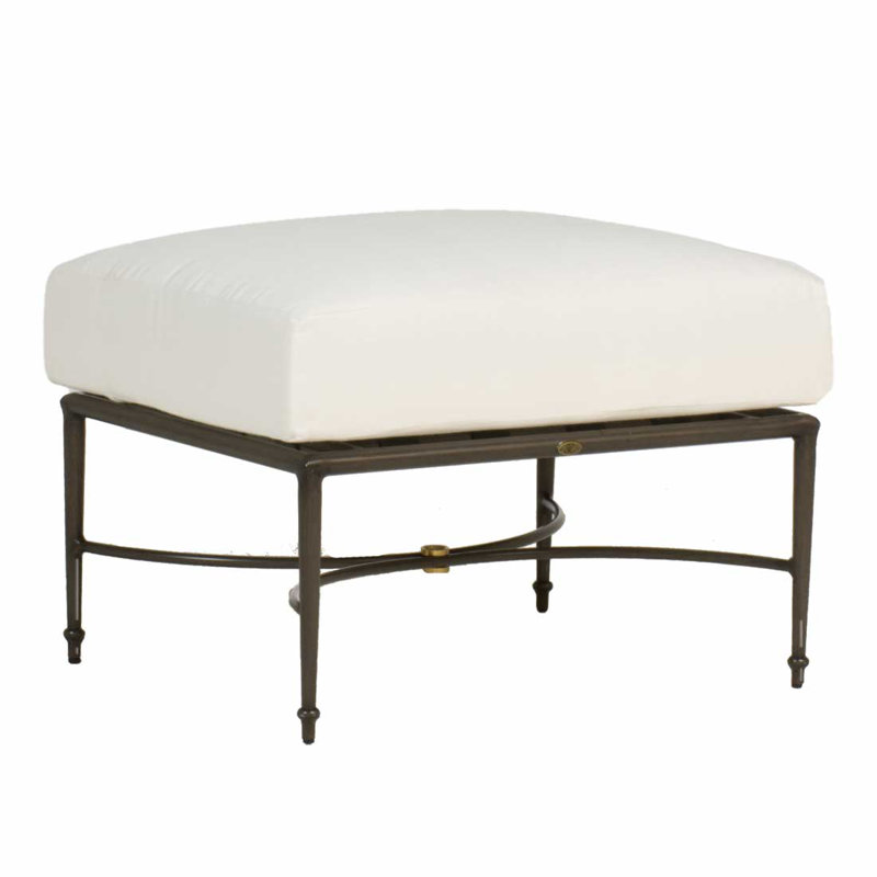Repose-pieds en aluminium Roma, Dentelle Rollo, Pas de soudure