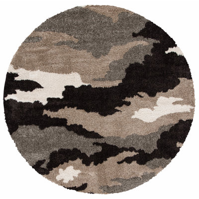 Millia Shag Performance Camouflage Rug