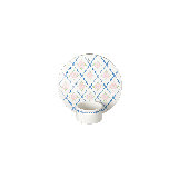 Dora Tealight Holder, Blue Face, 5.1"