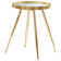 Compson 3-Piece Round Coffee And End Table Set Gold