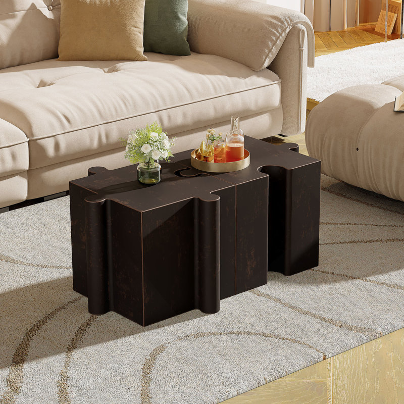 Table de bout, table d'appoint pour l'intérieur et l'extérieur, Cuivre