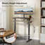 Adjustable Height Steel Standing Desk-93657108-93657107