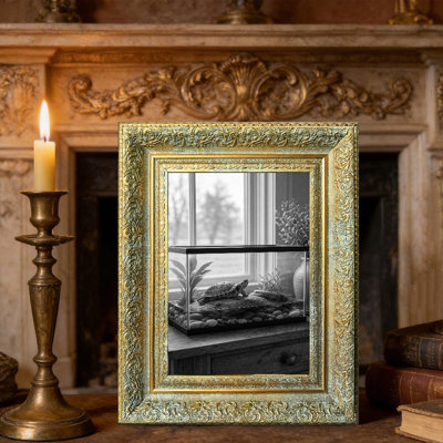 Cadre photo 11 pièces x 11 "or antique 11" pour cadre photo
