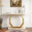 Canapé d'appoint Faux Marble Console-2044723194