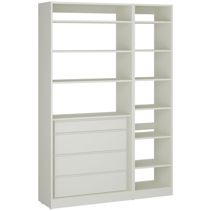 Closet System Walk-In Sets, White