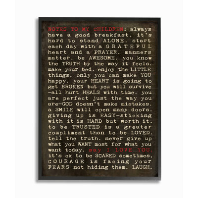 Framed Art