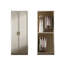 Armoire classique blanc crème