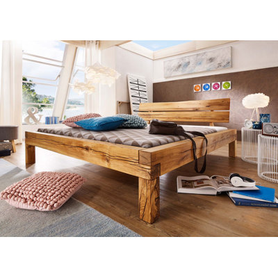 Jangali Solid Wood Bed