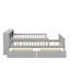 Lit simple avec tablettes de rangement pour la tête de lit, tiroirs, garde-corps à trois côtés pour plus de sécurité-1935190747