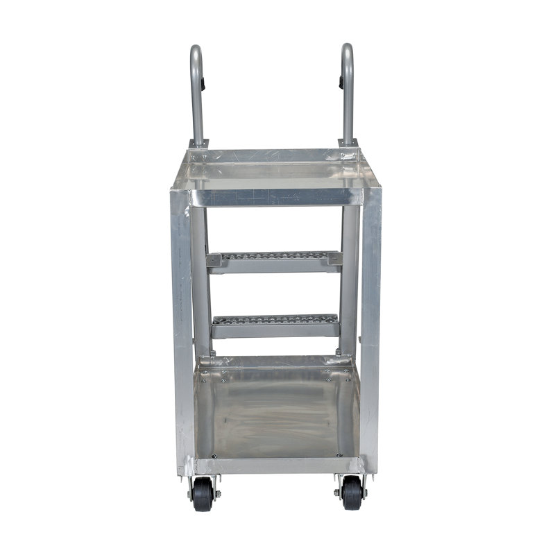 Utility Cart with Wheels, 50.19" H x 21.88" W x 40" D