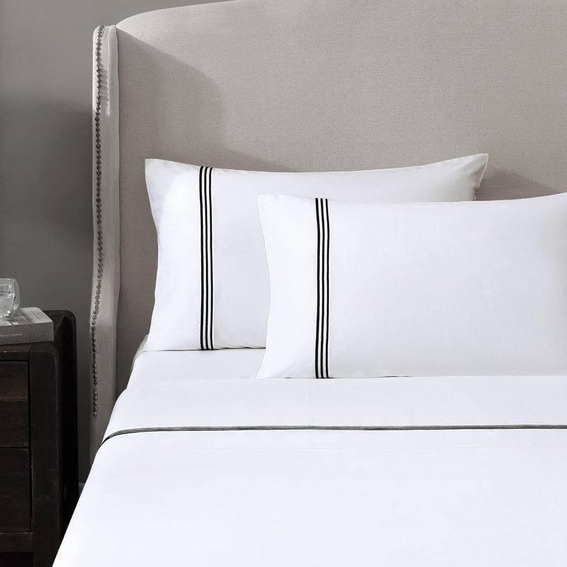 Triple Luxe Sateen Sheet Set , King Sheet Set, Arctic