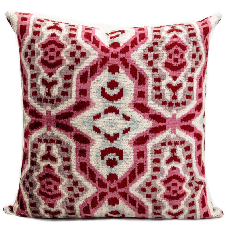 Coussin décoratif en velours