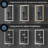 LED Lighted Medicine Cabinet With Mirror-247802996