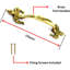 Single Dummy Door Handle