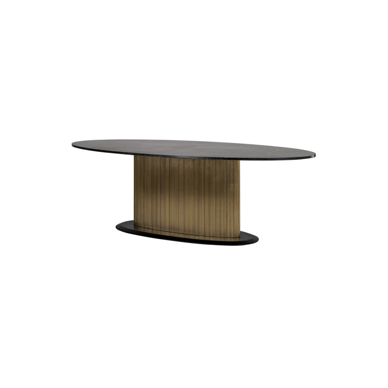 Ironville Oval Dining Table