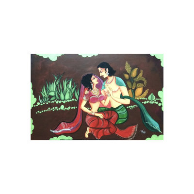 I Am Always With You | Acrylic On Canvas | By Shankar