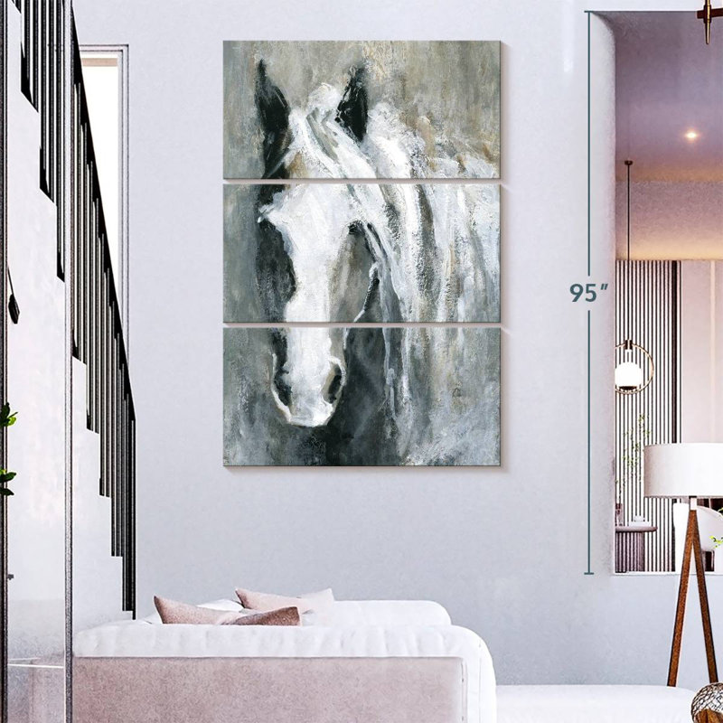 Brampt Morning Greeting, 74" H x 48" W