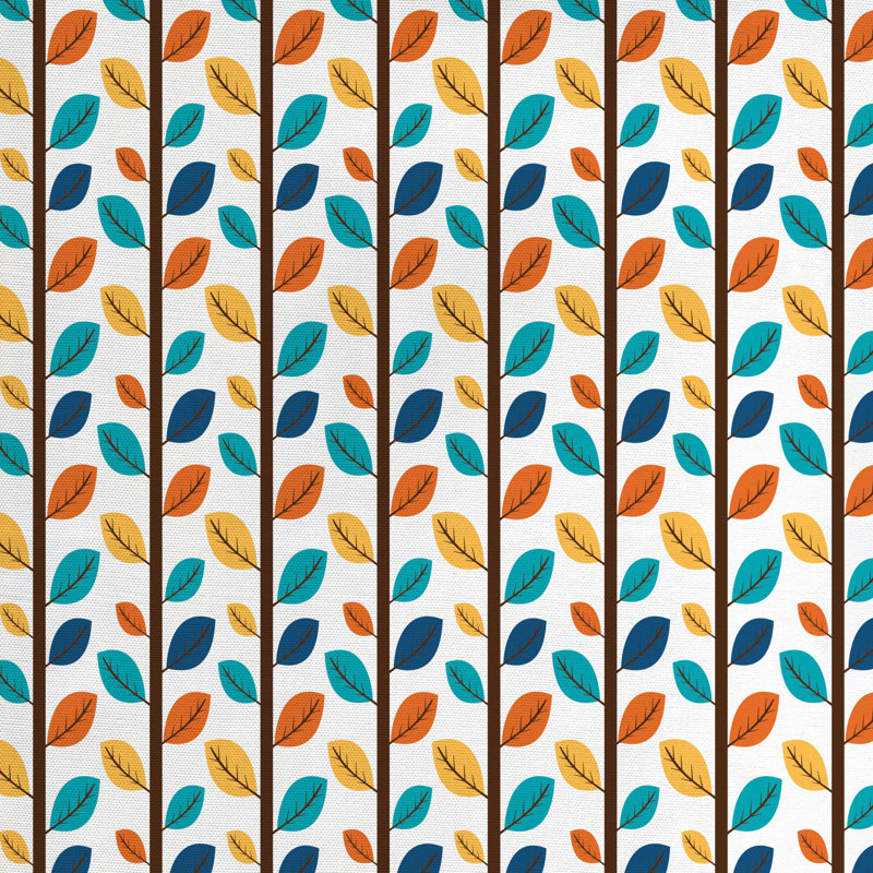 Tissu d’automne, l 58 po x L 108 po