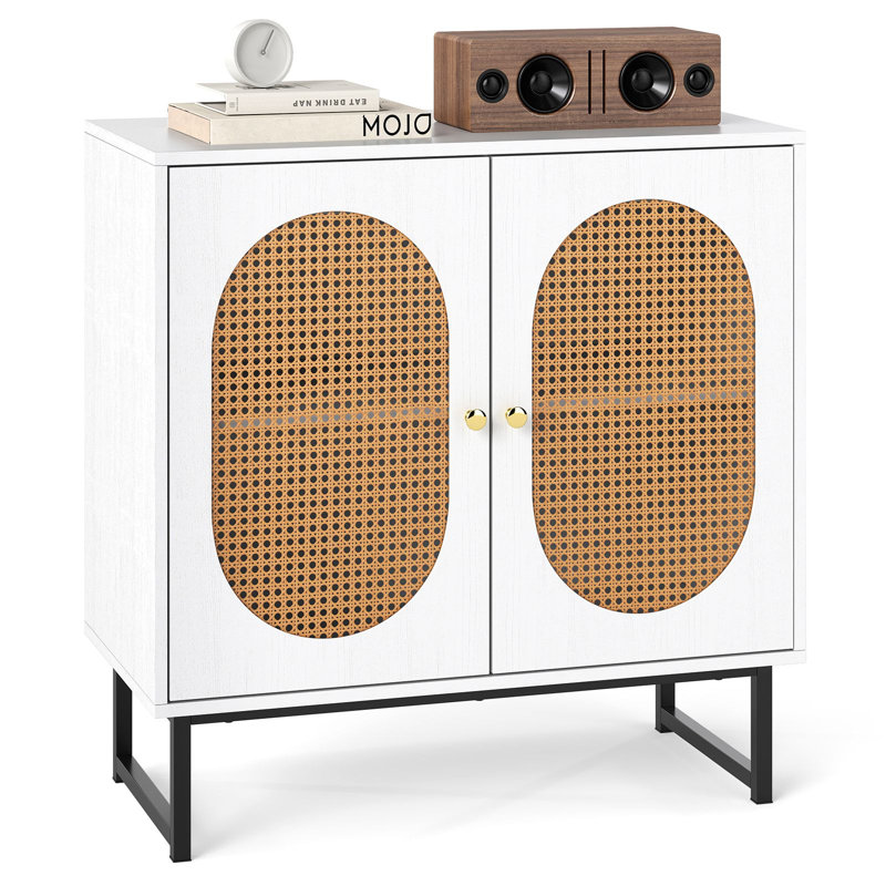 Metal Rectangle Accent Cabinet