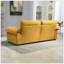 Canapé 84 po en chenille 84 po avec 2 coussins décoratifs et mousse à mémoire de forme pour salon-118043529