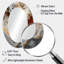 Miroir mural beige et pêche Geode Simplicity I - Beige-901651167