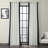 Yang Grommet Semi-Sheer Curtains for Bedroom & Living Room Printed Cotton Curtains Window Single Panel-592548858-592548837