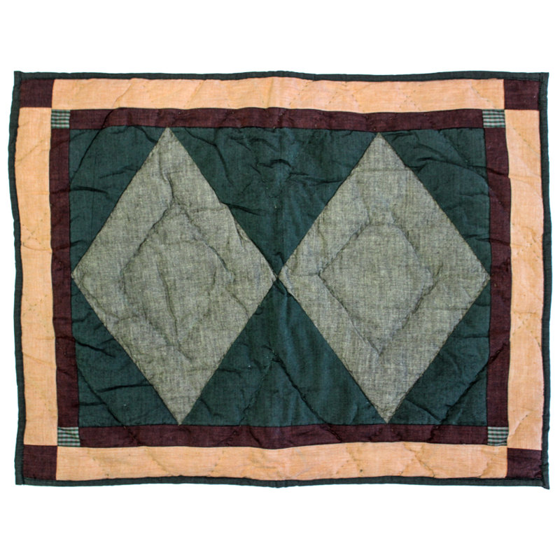 Alpine Cedar Trail Percale Quilt, Twin Quilt + 3 Additional Pieces