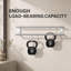 Double barre à serviettes 28 po pour salle de bain murale, chrome poli-135142025