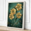 Golden Flowers in Bloom Botanical - Wrapped Canvas-1191301812-1191301815