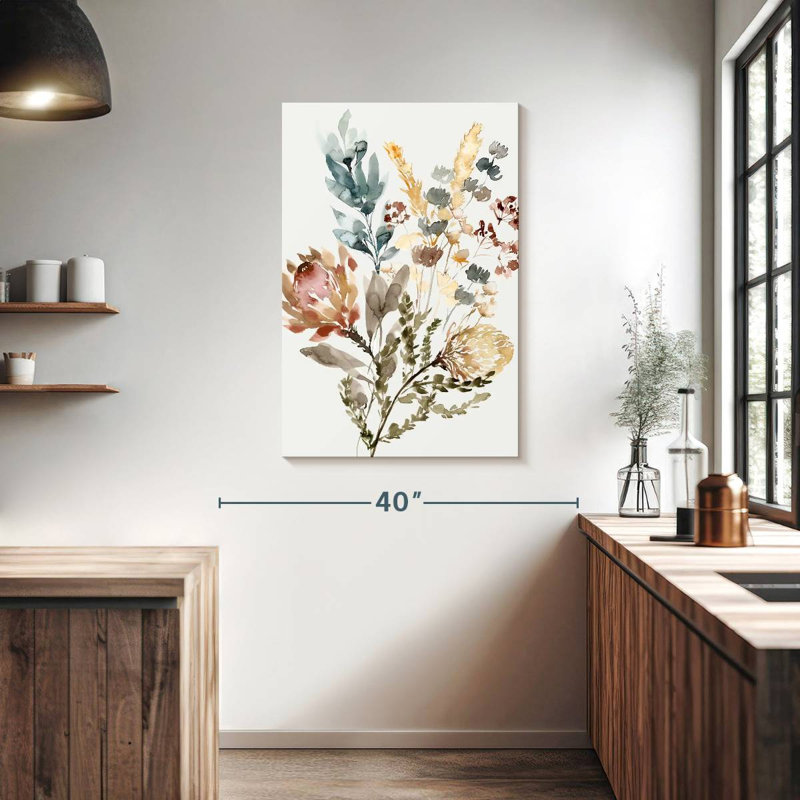 Bouquet de fleurs sauvages Harnek, H 39 po x l 26 po