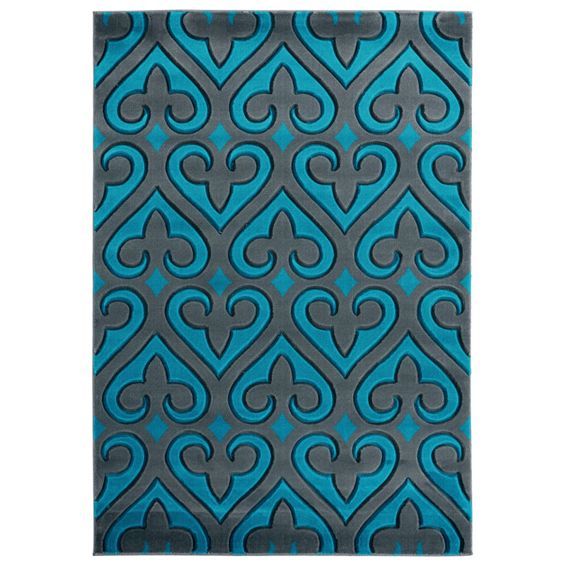 Zabala Geometric Indoor Rug, Rectangle 1'10" x 2'8"
