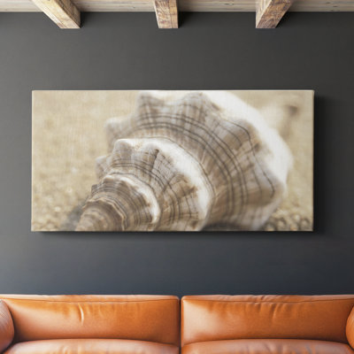 Calming Shell I - Toile tendue avec châssis - Prêt à accrocher