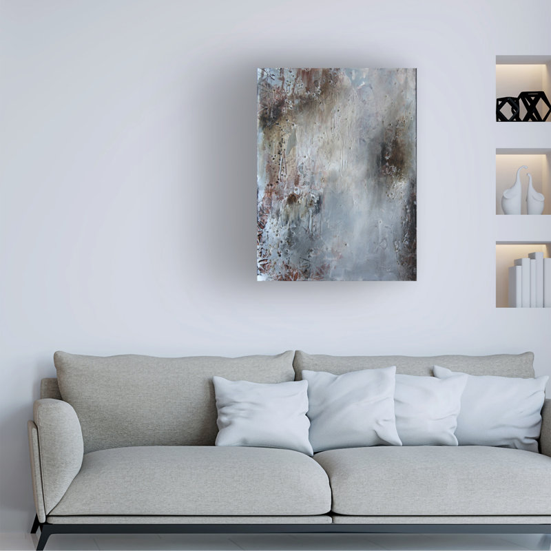 «Deb Chaney Terracotta I» sur toile, H 19 po x l 14 po x P 2 po