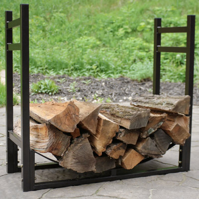 33'' W Metal Log Rack
