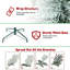 Arbre de Noël enneigé 7 pi - Arbre en PVC mince avec 469 pointes enneigées-1941399863