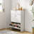 Hidden Shoe Cabinet With 3 Flip Drop-Down Door-1894525330