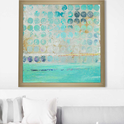 «Dots on Silver» par Patricia Pinto - Peinture