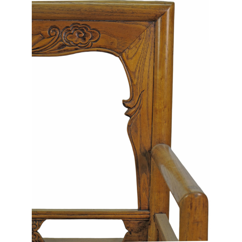 Asian Classic Solid Wood Arm Chair