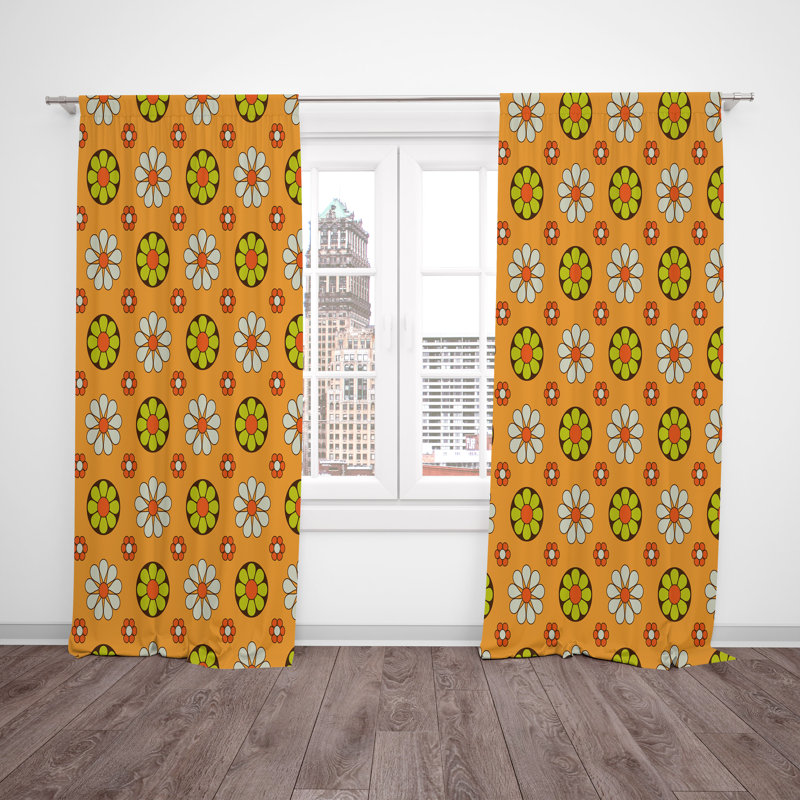 Semi Sheer Curtain, 40" W x 82" L